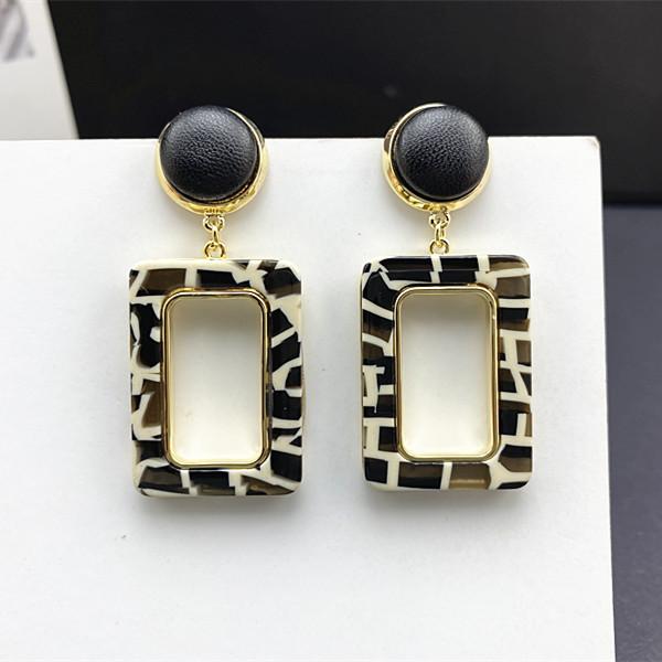 European and American Black Diamond-encrusted Butterfly Flower Fringed Earrings Temperament Earrings Light Luxury Earrings Women