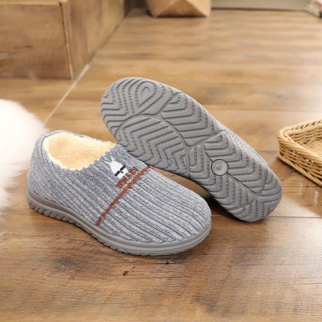 Warme Winter-Hausschuhe für Herren, zum Reinschlüpfen, weiche Sohle, Baumwollschuhe, halten warm, Herren-Loafer, leichte Wanderschuhe