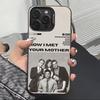 H-How I Met Your Mother Himym Phone Case For iPhone 17,16,15,14,13,12,11 Plus,Pro Max,XS,Colorful Silver Black Cover