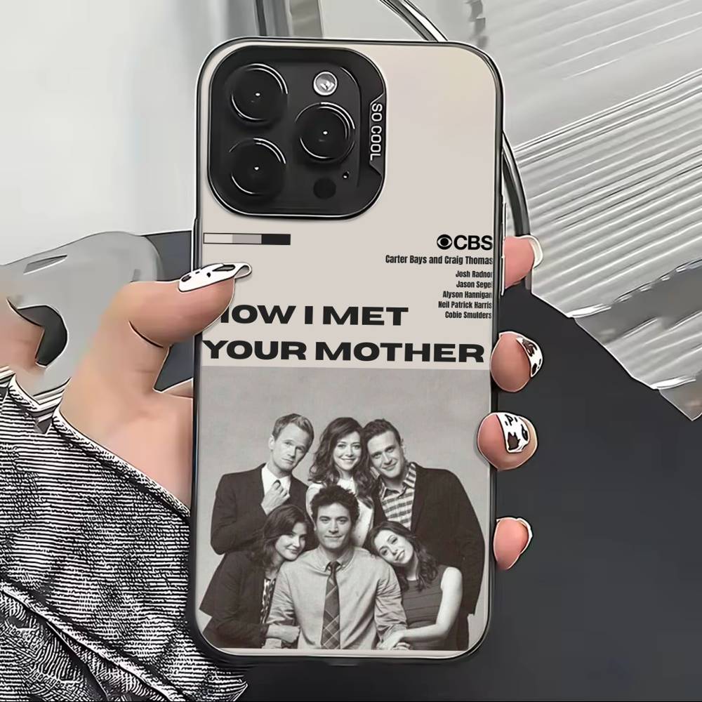 H-How I Met Your Mother Himym Phone Case For iPhone 17,16,15,14,13,12,11 Plus,Pro Max,XS,Colorful Silver Black Cover