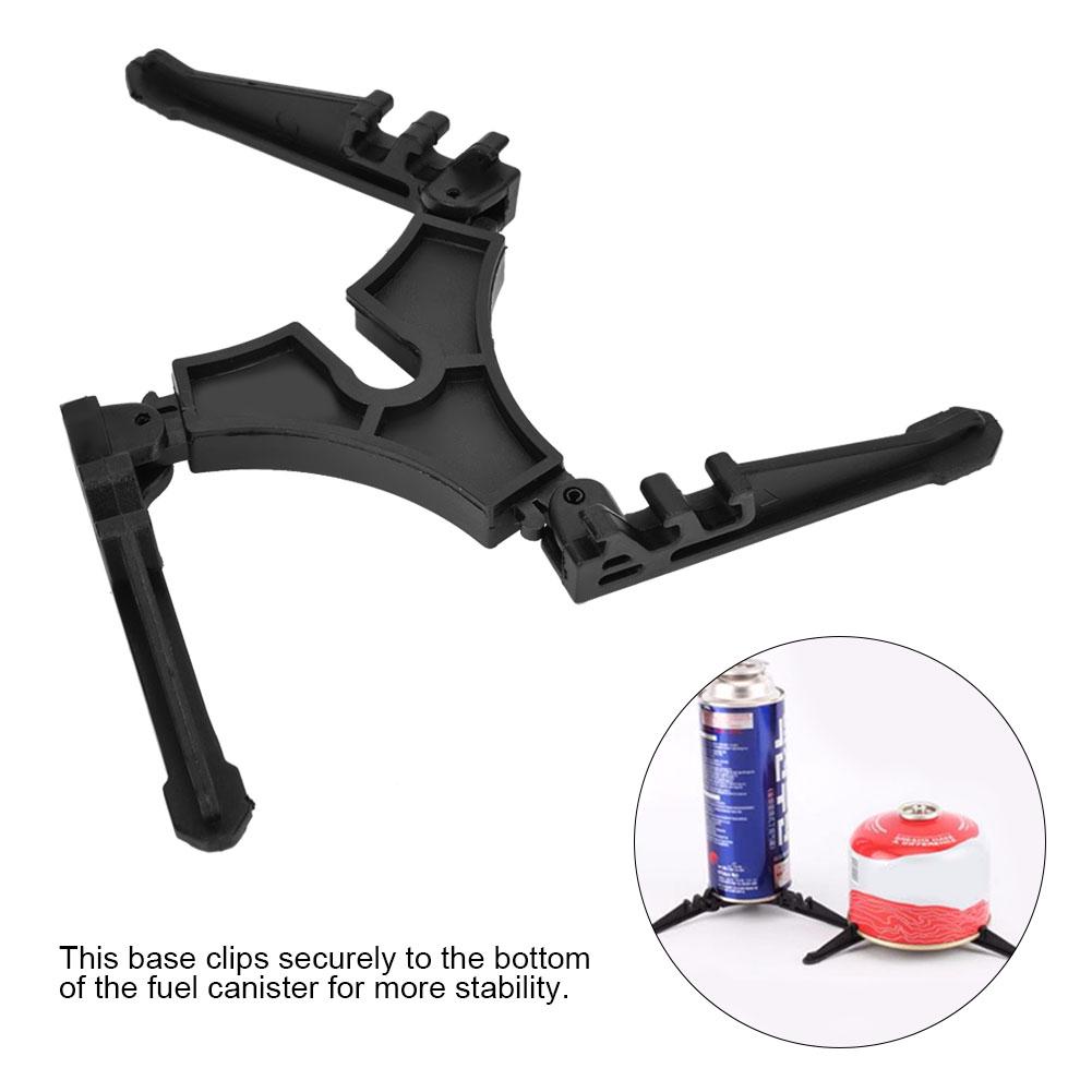 Outdoor Camping Cooking Gas Tank Bracket Cartridge Canister Stand Tripod