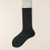Female Autumn and Winter New Retro All-match Pure Color Cotton Tube Stack Socks