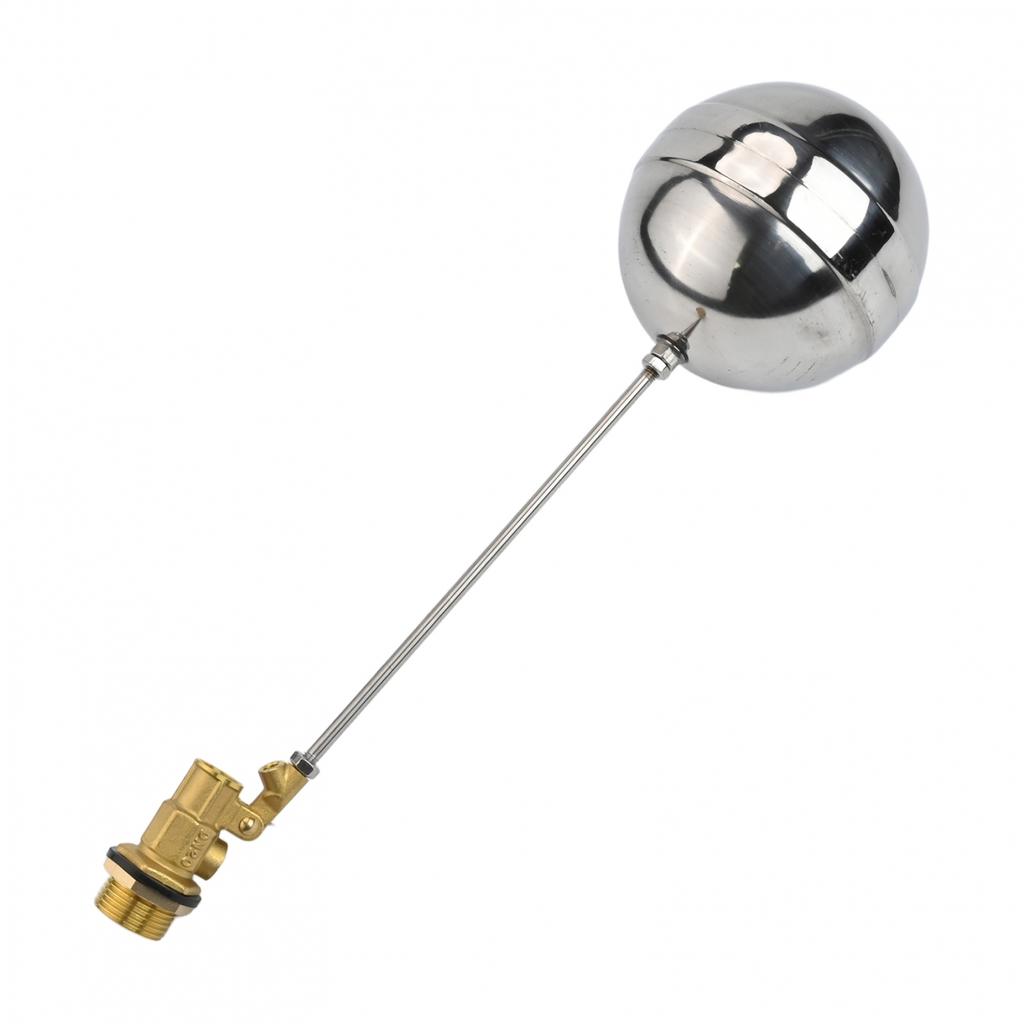 Float Valve for Water Tanks 34 Inch Stainless Steel and Brass Construction