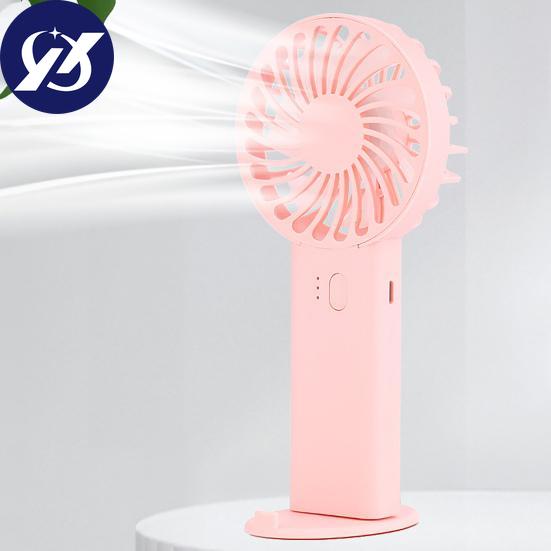 Tragbarer Ventilator, attraktive glatte Oberfläche, ABS, neuartiger geräuschloser Betrieb, wiederaufladbarer tragbarer Ventilator für den Außenbereich