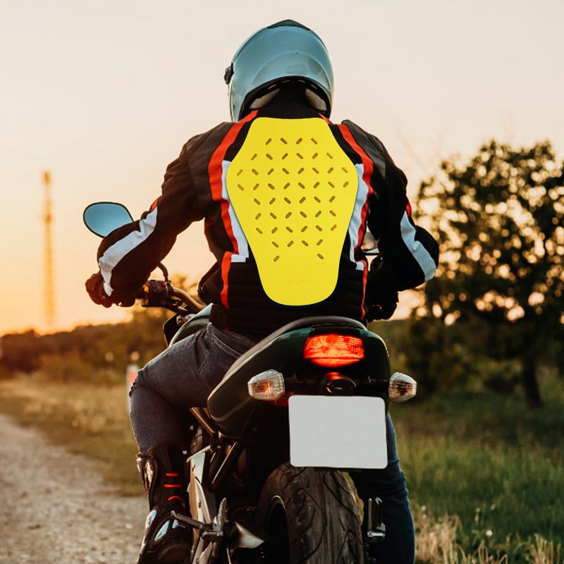 Protective Gear For Motorcycle Riders Impact Absorbing Back Protector Portable Motorcycle Accessories Lightweight Protective