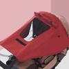 Baby Stroller Awning Universal Sunscreen Canopy Pushchairs Sun Shade UV Protection Rainproof Accessories Wine Red