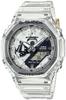 Casio G-SHOCK 40th Anniversary Clear Remix GA-2140RX-7AJR Men's Watch, Clear [Official Japanese Product]