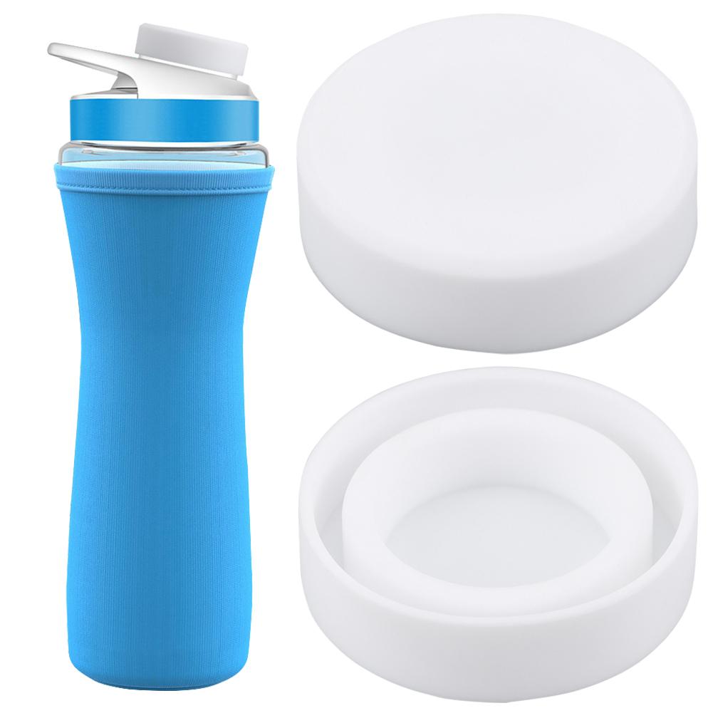 1/2Pcs Silicone Bottle Cap Fits Plastic and Metal Bottles Bottle Sealing Cap Non Slip Dust-Proof for Cirkul Water Bottle