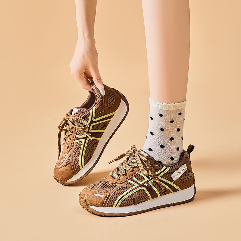 Retro Agande Women's 2025 Thick-Soled Breathable Running & Hiking Shoes