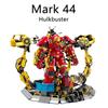 4420Pcs Marvel Legends Iron Man Hulkbuster Building Blocks Veronica Building Iron Man Mark 44&Mark 4 Toys For Birthday Gifts