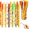 FOIMAS 36pcs Thankgiving Pens,Autumn Ballpoint Pens Fall Leaves Pumpkin Ink Pens for Teacher Fall Thanksgiving Day Supply