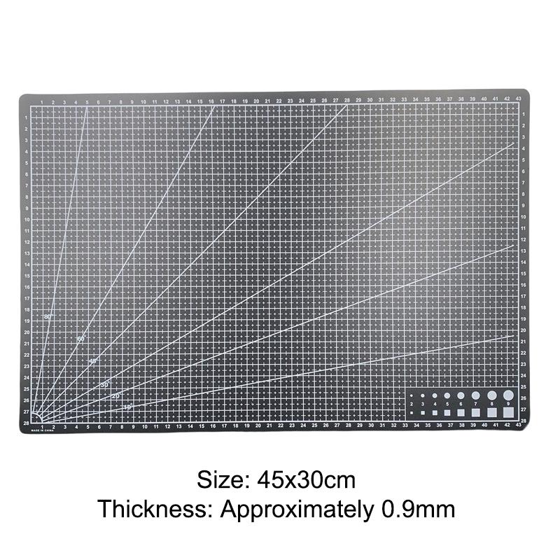 A3 A4 A5Pvc Cutting Mat Single Side Patchwork Cut Pad For Workbench Patchwork Sewing Manual Diy Knife Engraving Leather Cutting