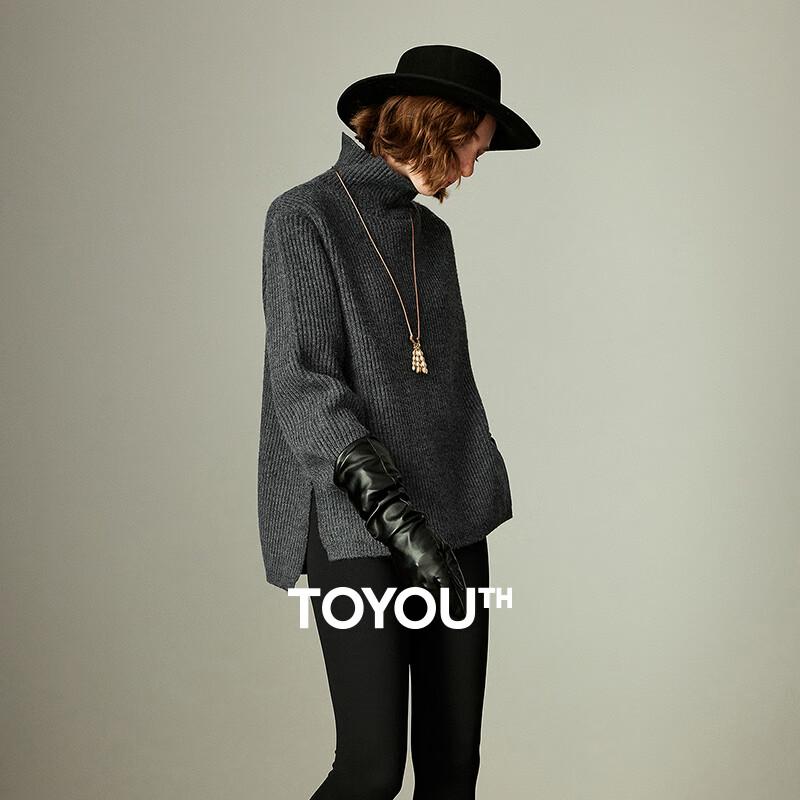 

Chuyu Women s Chunky Knit Relaxed Fit Split Back Collar Sweater XL