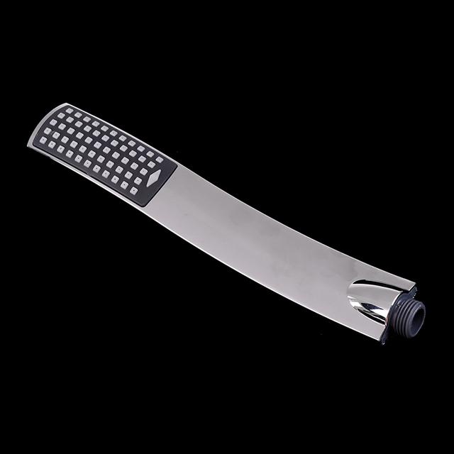 

Высокое давление S-образный прямоугольник дождевой дождевой насадки фильтр для душа с водой ванна душ регулируемый ручной гальванический спрей