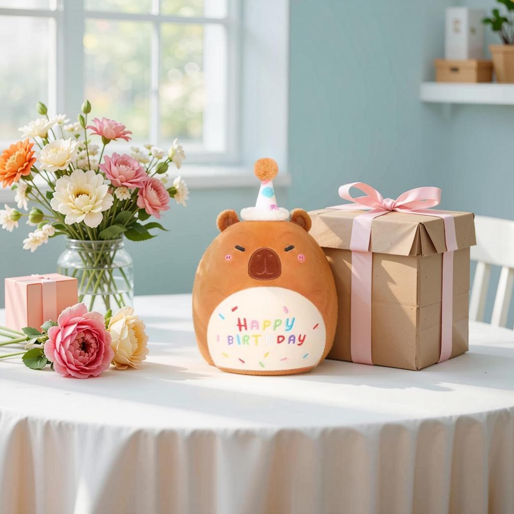 Plyšová Panenka, Dárek Hračka, Kreslený, Dětská Hadrová Panenka, Dětský Dárkový Polštář(Žádný standard)