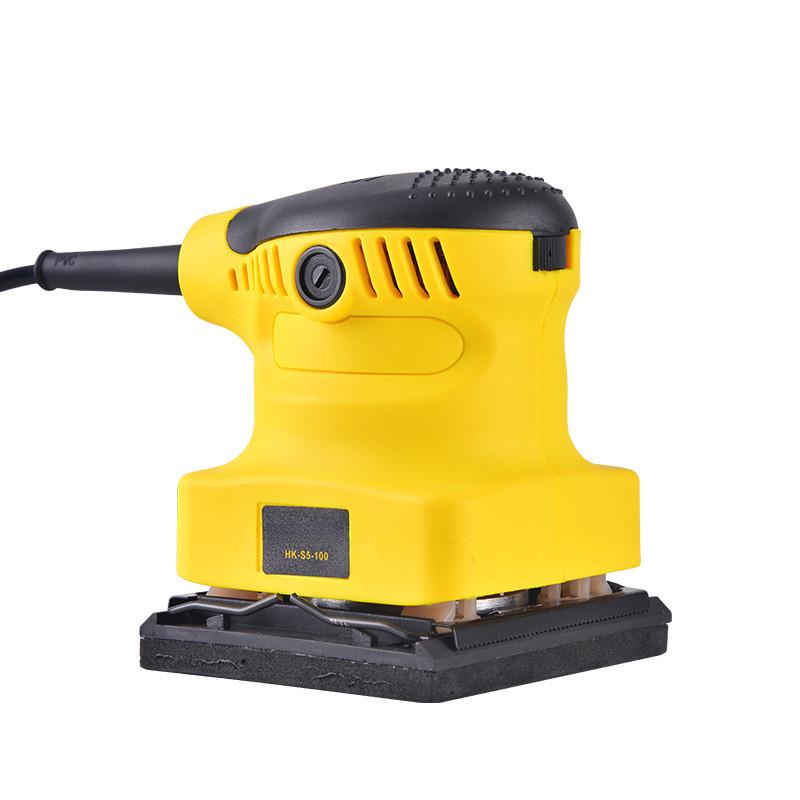 Household Electric Flat Sanding Machine Small Portable Woodworking Wall Sandpaper Polisher Handheld Putty Polishing Machine