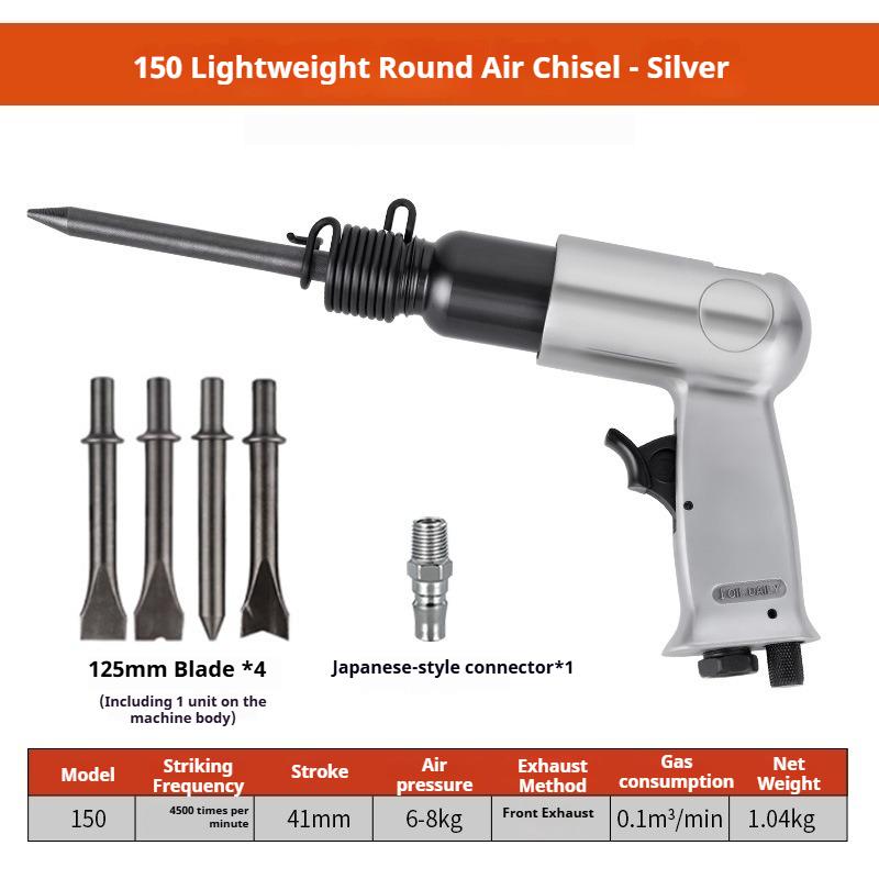 Pneumatic Air Shovel Industrial Grade Handle Air Chisel Impact Hammer Drill Rust Removal Tool Multi-functional Powerful Tools