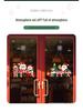 Merry Santa Claus Doorway Hanging Ornaments for Christmas Atmosphere