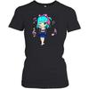 Funny Anime and Music Girl for Teen Chibi Graphic Anime Girl