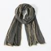 Men's Solid Color Patchwork Plush Scarves New Style Versatile Winter Warm Scarves Shawl