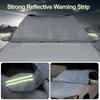 Winter Magnetic Car Truck Windshield Cover Protector Snow Frost Sun Shade