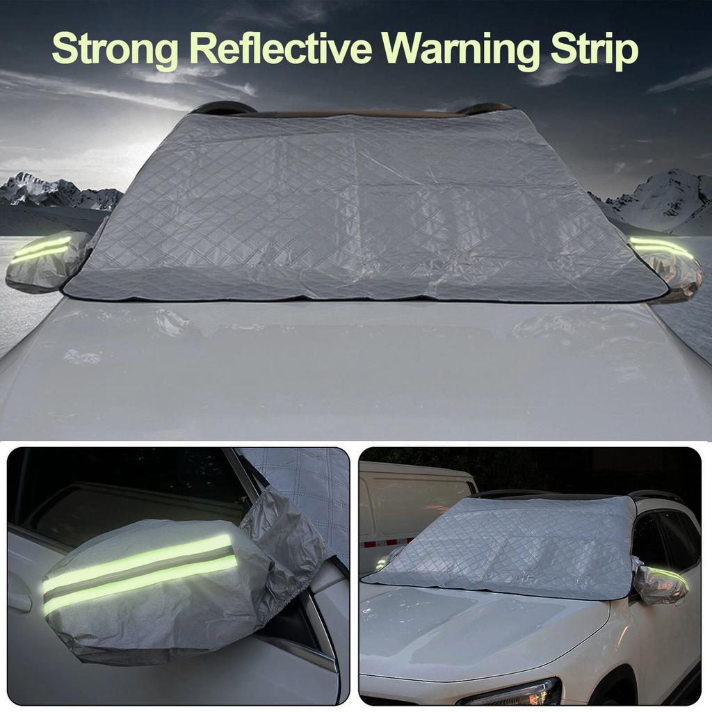 Winter Magnetic Car Truck Windshield Cover Protector Snow Frost Sun Shade