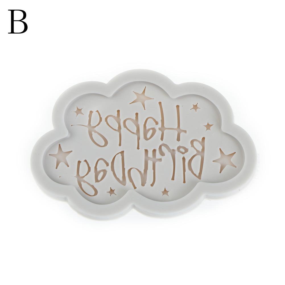 Frumoasa La Multi Ani Forma Dantela Tort Mold Tort Decor Pandantiv Bijuterii Instrumente