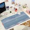 teclado mouse pad Frog on lce by Abi Toads Gaming Large XXL Mouse Pads Non-Slip Rubber Base mousepad Keyboard Mouse Mat Desk Pad