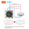 EU Standard 20A Double Pole Smart Switch with Touch & Tuya Alexa Control for Water Heaters