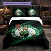 Celtic FC Thema Bettwäsche 3-teiliges Bettbezug-Set Dekorative Bettwäsche Für Jugendzimmer Heimdekoration