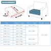 Sofa Seat Cushion Cover Removable Living Roomastic Sofas Cushion Case Pets Kids Washable Furniture Protector Covers