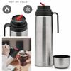 1000 ML Yerba Mate Thermos Bottle Double Wall Thermal Cup Durable Insulated Water Bottle  Travel