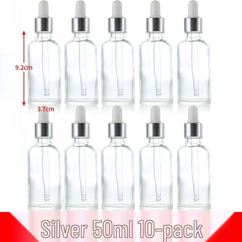 Glass Empty Dropper Bottle for Essential Oils, Perfume, and Cosmetics – Travel-Size Dispenser