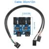 9Pin USB Splitter Motherboards USB 9Pin Expansion Solves Insufficient Port Issue for Desktop Users