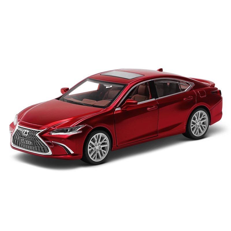 

1/35 Lexus ES300h Сплав Машинка Литые и Игрушечные Транспортные Средства Модель Машины Звук и Свет Инерционная Машинка Игрушки для Детей Подарки красный
