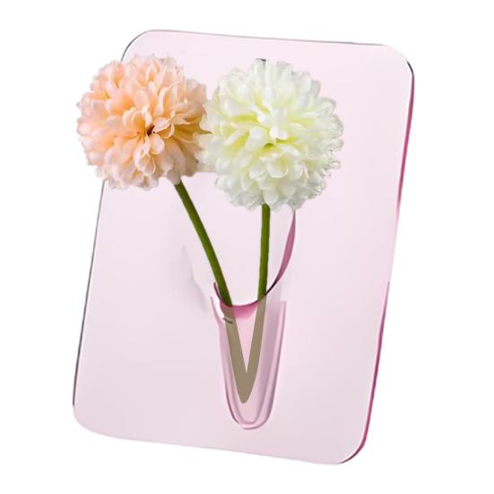 Vază de Flori Acrilic Transparent Jardineră Geometrică Modernă pentru Hidroponie Decor Acasă Birou Suport Floral Decorativ Centru de Masă Nuntă