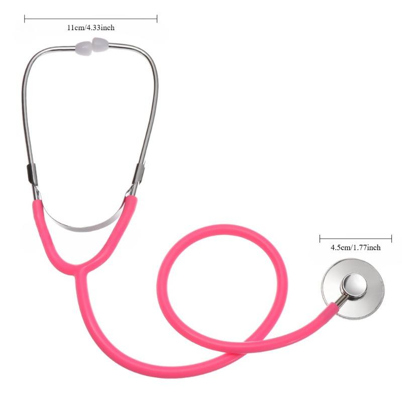 New Kids Stethoscope Toy Simulation Doctor's Toy Family Parent-Child Games Imitation Plastic Stethoscope Accessories