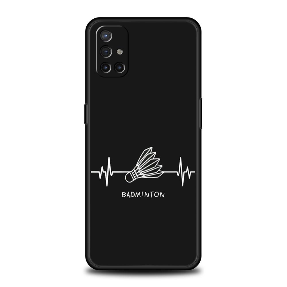 Phone Case For OnePlus 15 13 12 11 10 9 8 7T Pro 13T 13R 12R 10R 9RT 8T Nord 2T CE 2 3 5G Lite Soft Cover Badminton