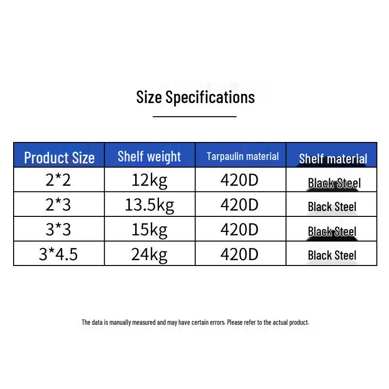 Outdoor Folding Canopy Tent with 3-Sided Walls