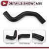1 Pcs Radiator Coolant Hose for Toyota Tacoma 3.4L 1995-2004 for Toyota 4Runner 3.4L 1996-2002 Upper Heater Hose No.1657107030 Black Rubber