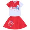 Chinese Style Cheerleading Costume for Boys & Girls - Summer Kindergarten Performance Outfit