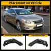 Fäste för främre stötfångare för Nissan Altima Nr 622273TA0A622263TA0A 1 par