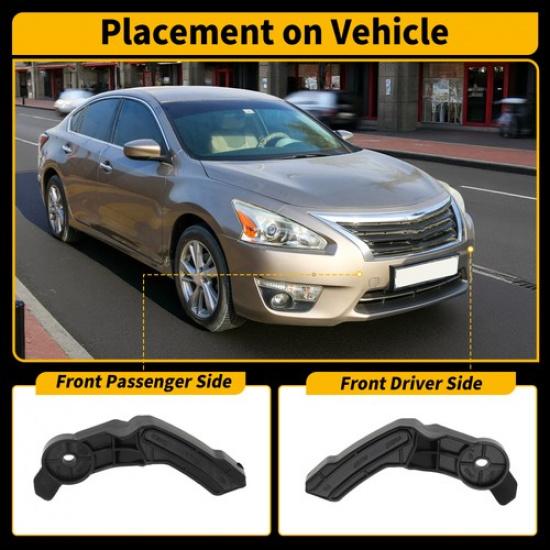 Fäste för främre stötfångare för Nissan Altima Nr 622273TA0A622263TA0A 1 par