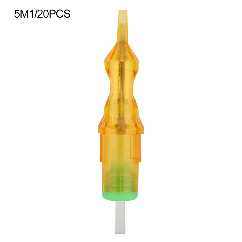 Набор из 20 шт. Серия M1 Одноразовые картриджи-иглы для татуажа бровей Игла для микропигментации 5M1