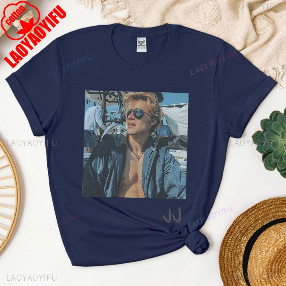 Ráj na Zemi Outer Banks Unisex Tričko Fanoušci seriálu Outer Banks Merchandise Letní dovolená Bavlněné tričko Plážové tričko Topy