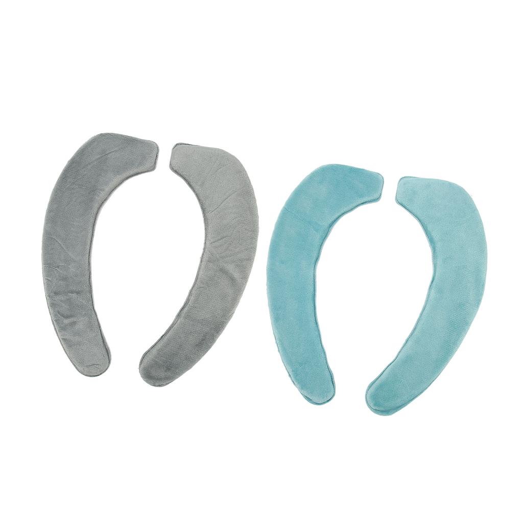 2 Stück Toilettenwärmerbezug Weich Bequem Warm Waschbar Selbstklebend Flanell Toilettensitzbezug Cu