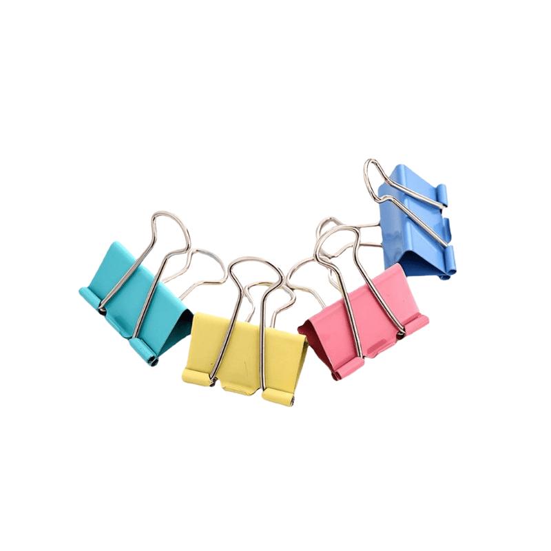 Lukun Colored Binder Clips