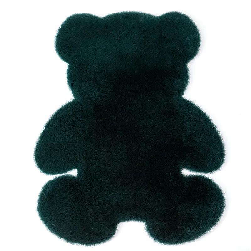 Super Soft Cute Bear Shaped Carpet Bedroom Soft Bedside Carpet Living Room Bathroom Non-slip Foot Mats Home Decor