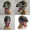 Jurassic World Dinosaur Latex Mask Headgear Tyrannosaurus Rex Halloween Cosplay Prop