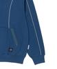 Loghideumatin Lm Blocking Reflective Piping Nylon Mix Hoodie (Blue)